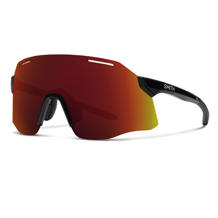 Smith Optics Vert PivLock- Black || ChromaPop Red Mirror