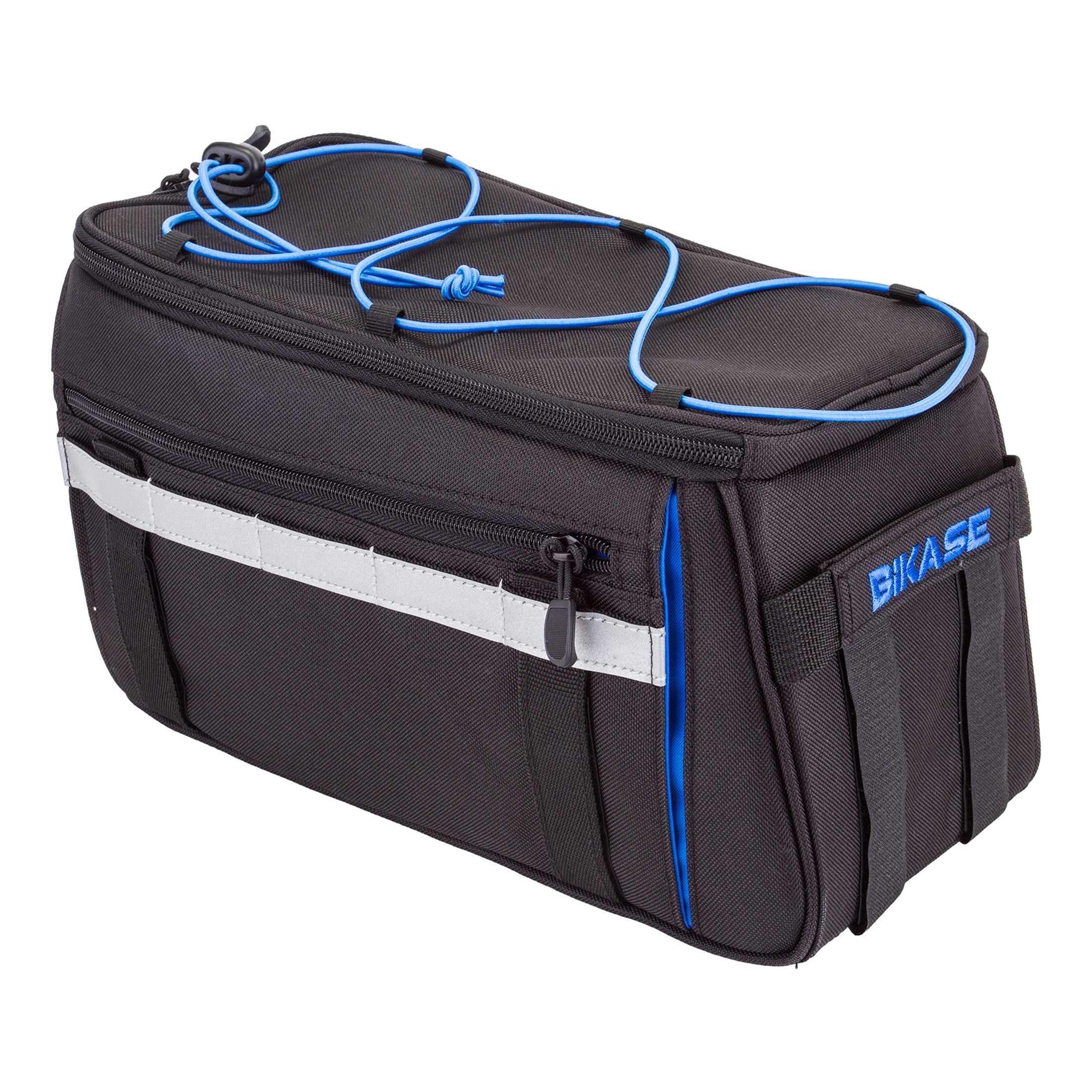 Bikase Big Momma Rack Bag Velcro Straps 12x7x7.5` 550 c.i. Black