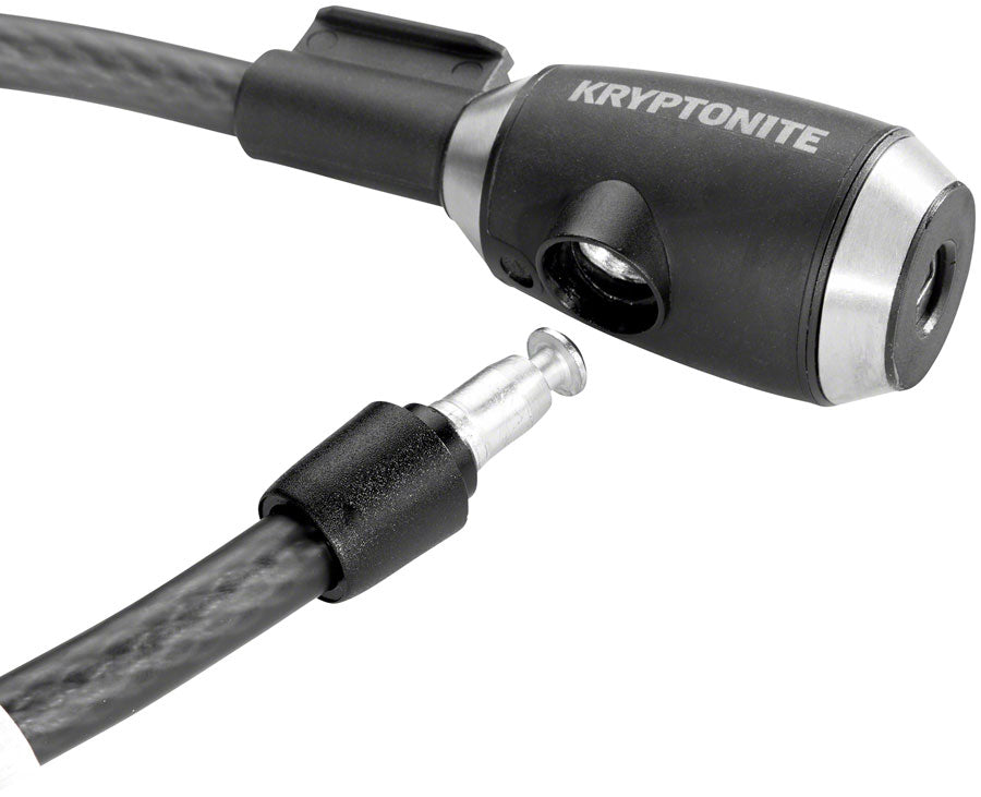 Kryptonite KryptoFlex 1218 Cable lock Key 12mm 180cm 5.9 Black