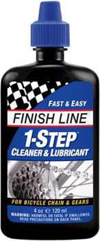 Finish Line 1-Step Cleaner and Bike Chain Lube - 4oz Drip