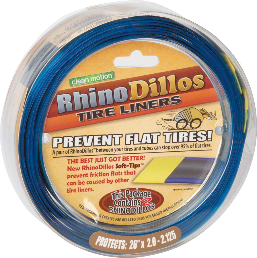 Rhinodillos Tire Liner: 26 x 2.0-2.125 Pair