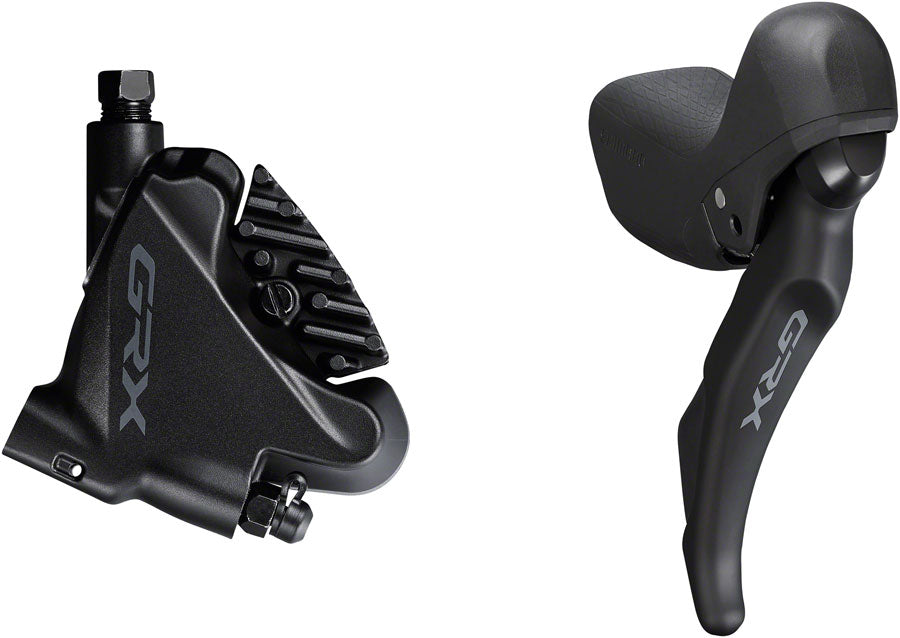 Shimano GRX ST-RX600 11-Speed Right Drop-Bar Shifter/Hydraulic Brake Lever with BR-RX400 Flat Mount Caliper