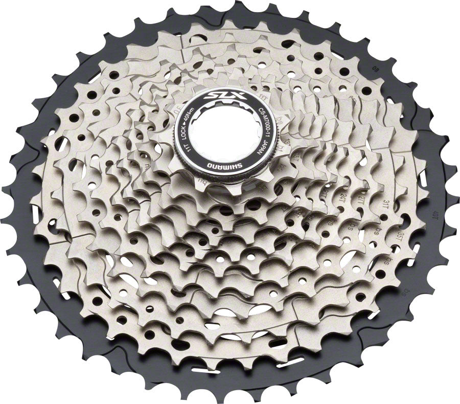 Shimano SLX CS-M7000 Cassette - 11 Speed, 11-40t, Silver/Black