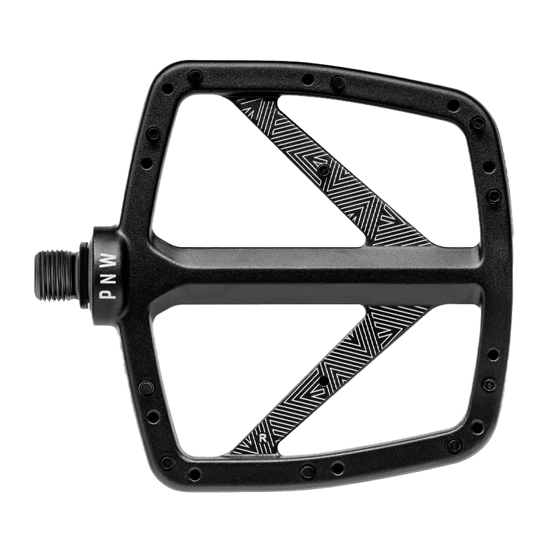PNW Loam Alloy Flat Pedals Blackout
