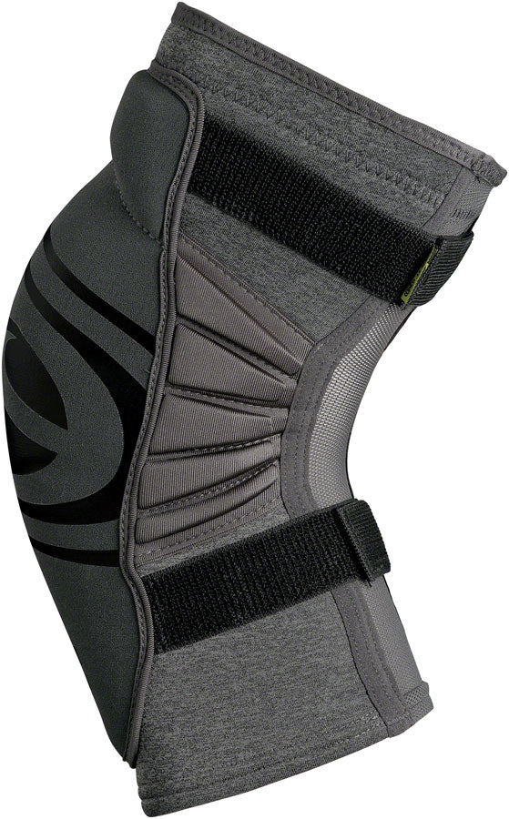 iXS Carve Evo+ Knee Pads: Gray Small