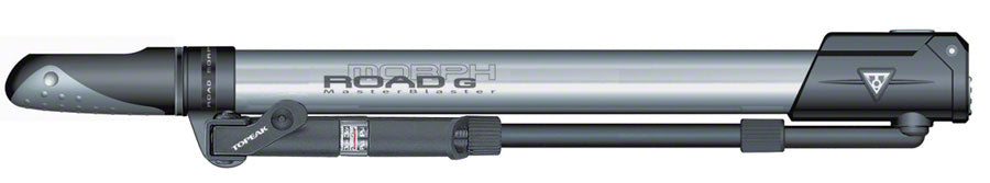 Topeak Road Morph Mini Pump with Gauge - 140psi