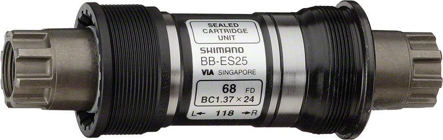 Shimano BB-ES25 68 x 118mm Octalink V2 Spline Bottom Bracket