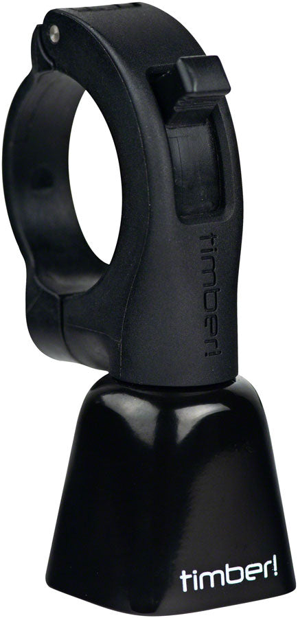 Timber Mountain Bike Bell Yew Black - Bolt On 35mm