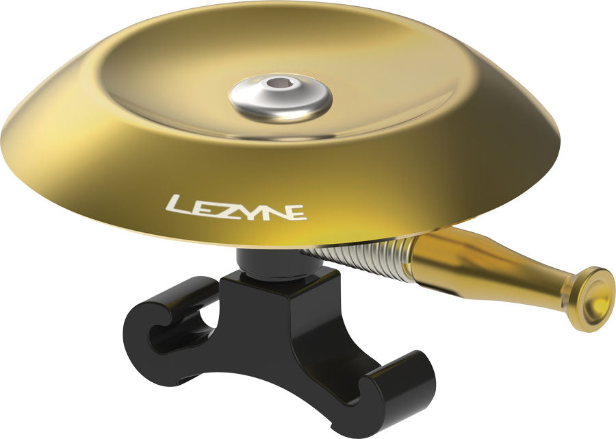 Lezyne Classic Shallow Brass Bell O-Ring Mount Black