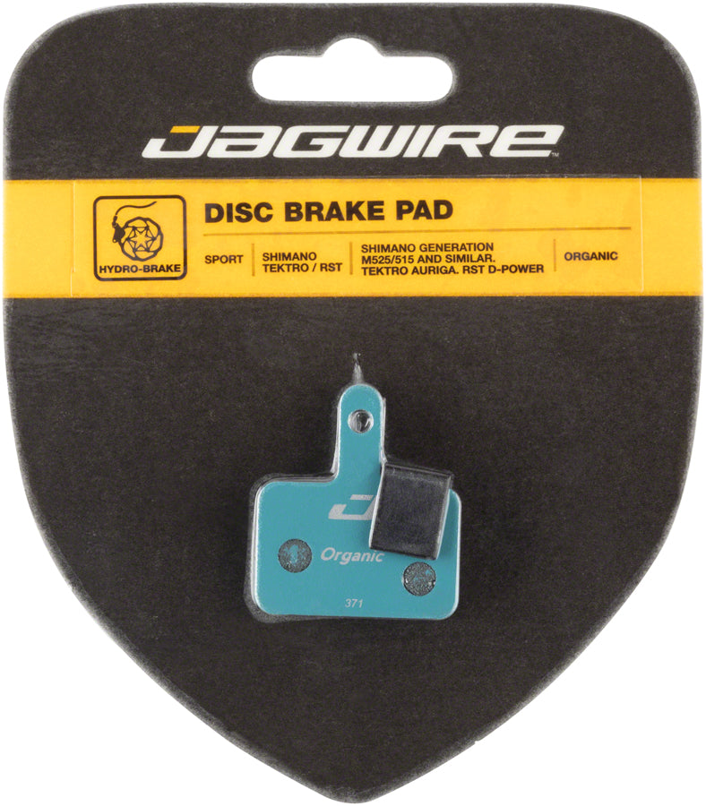 Jagwire Sport Organic Disc Brake Pads - For Shimano Acera M3050 Alivio M4050 Deore M515/M515-LA/M525/T615