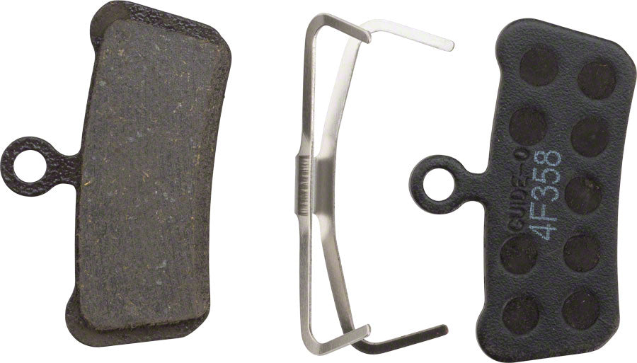 SRAM Disc Brake Pads - Organic Compound Steel Backed Quiet For Trail Guide G2