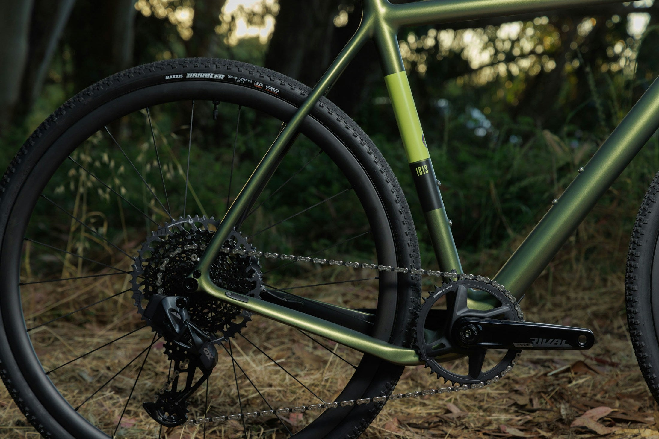 Ibis Hakka MX Apex Build - Lemongrass Green - 55cm