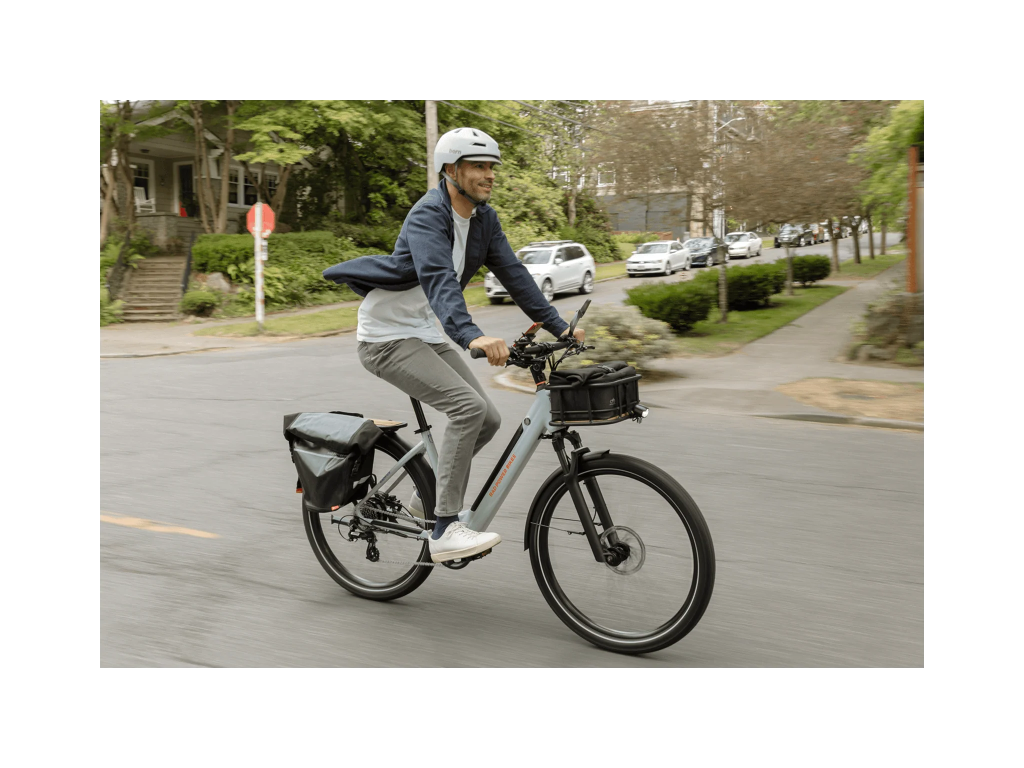 Rad Power RadKick 7-Speed Electric Lightweight Bike - Arctic Blue