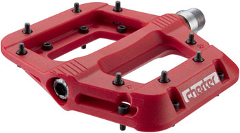 RaceFace Chester Pedals - Platform Composite 9/16" Red