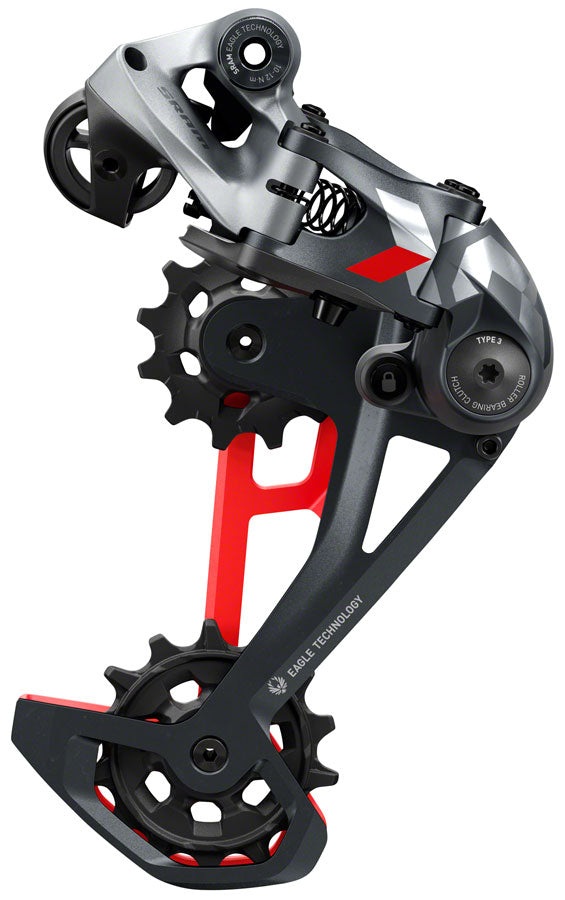 SRAM X01 Eagle Rear Derailleur - 12-Speed Long Cage 52t Max Red