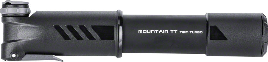 Topeak Mountain TT Twin Turbo Mini Pump - 120psi - Black