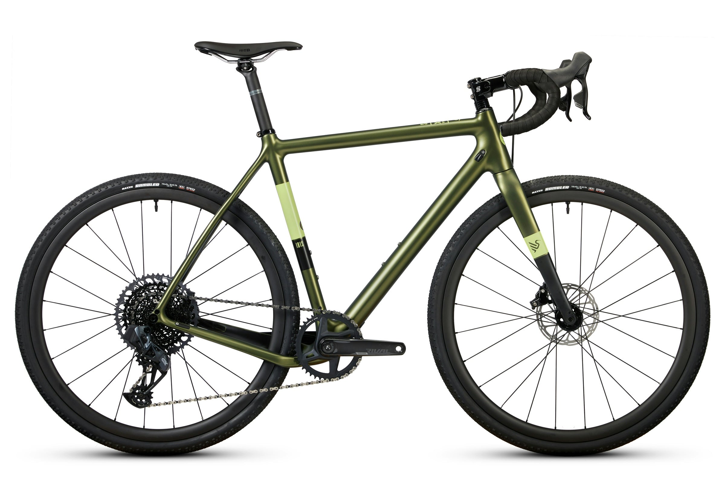 Ibis Hakka MX Apex Build - Lemongrass Green - 55cm