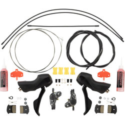 Shimano RS505 Shift/Hydraulic Brake Lever Set w/Calipers